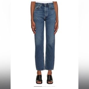 Agolde pinch waist 90s. Only worn 2-3 times. Perfect condition. *Portrait color.